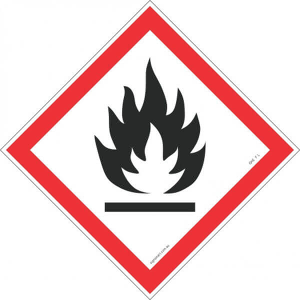 FLAME GHS F-L-shop-hazchem-signs