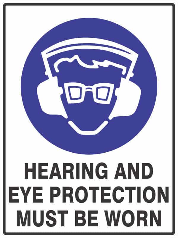 SM11 HEARING AND EYE - signsmart - signs