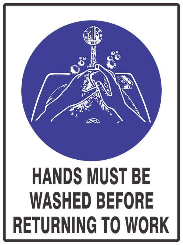SM18 WASH HANDS - signsmart - signs