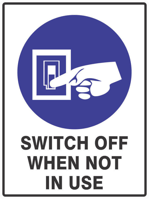 SM20 SWITCH OFF - signsmart - signs