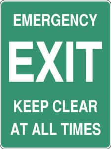 Emergency Signs | Shop Emergecy Labels with Signsmart