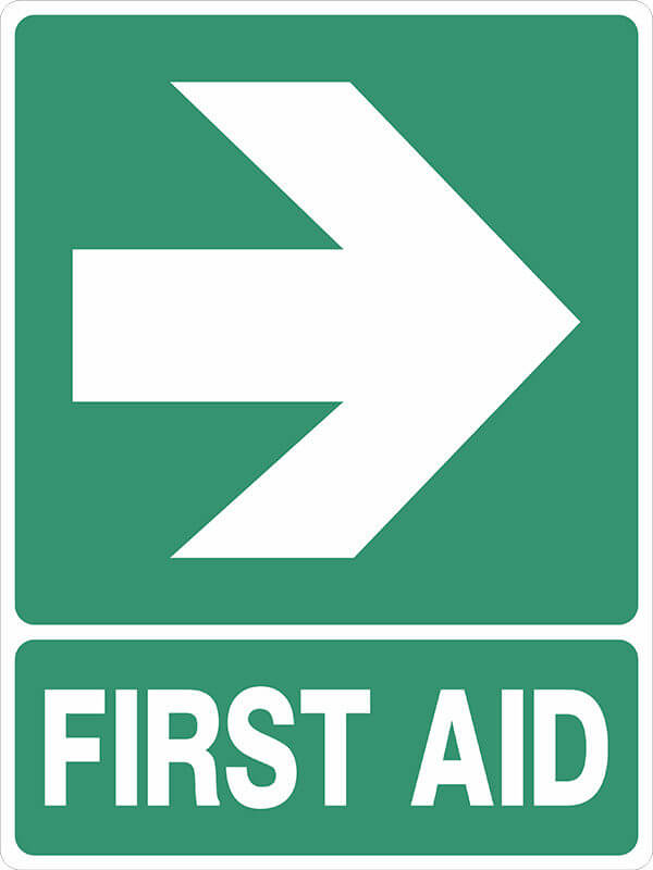 SS2 ARROW POINTING - signsmart -first-aid-signs