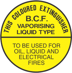 ELS3 YELLOW CIRCLE - signsmart-this-coloured-extinguisher-bcf-signs