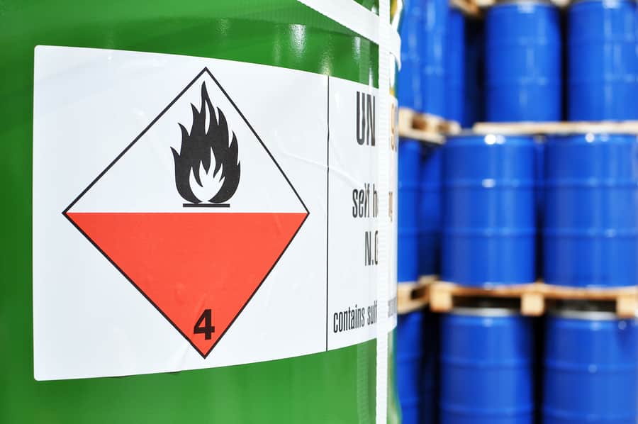 dangerous goods signs and labels