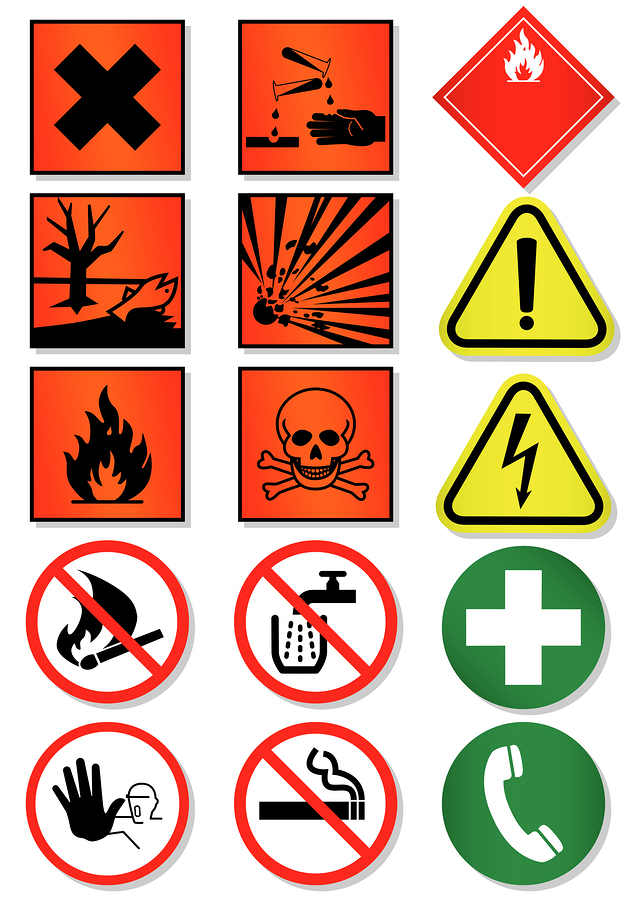 OHS workplace safety signs and symbols and their meanings